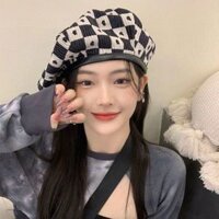 Mũ nón beret nồi bánh tiêu nữ Hàn Quốc LÀ GU Khăn Phụ Kiện phong cách newboy ulzzang đẹp mùa đông thời trang - MBR003