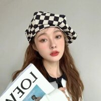 Mũ nón beret nồi bánh tiêu nữ Hàn Quốc LÀ GU Khăn Phụ Kiện phong cách newboy ulzzang đẹp mùa đông thời trang - MBR003