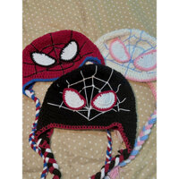 mũ nón len người nhện mayday’s spiderman beanie len handmadebyquin