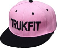 Mũ nón lưỡi chai snapback nữ nam S17 Trukfit - Hồng