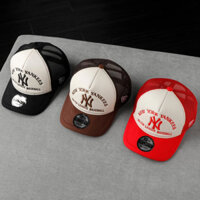 Mũ Nón Lưới, Nón Lưỡi Trai MLB Yankees New York Cao Cấp Phối Lưới Thoáng Mát