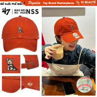 Mũ Nón Lưỡi Trai 47 BRAND Form Đẹp Vải Kaki Nam Nữ Cao Cấp Hàn Quốc Chai Trơn Thể Thao Chính Hãng