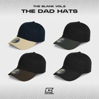 Mũ nón lưỡi trai mềm chính hãng Caper trơn phong cách basic nhiều màu