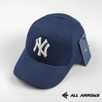 Mũ Nón lưỡi trai MLB chất liệu vải Kaki Navy logo NY, Nón kết Thể Thao, Thời Trang, Cá Tính