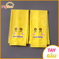 Mũ nón lưỡi trai nửa đầu rộng vành trẻ em che nắng, chống tia UV cho bé trai, gái 2 3 4 5 6 7 8 tuổi. - Tay gấu honey