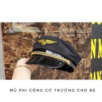Mũ nón phi công cơ trưởng cho bé