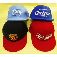 Mũ nón snapback logo thêu 3D tinh tế các CLB bóng đá