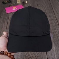 Mũ Nón Sơn nam màu đen hàng chính hãng vải gió cao cấp logo chữ S - Hùng Nón Hiệu