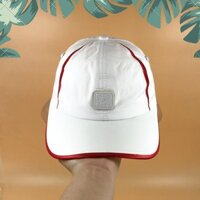 Mũ Nón Sơn Trắng Viền Đỏ - Full Tem Mạc 7 Màu - MNS102 Hấp Dẫn