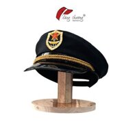 Mũ nón thủy thủ thuyền trưởng lưỡi trai bakerboy cap mỏ neo thời trang màu đen trắng