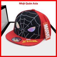 Mũ nón trẻ em Marvel Spiderman snapback form đẹp cá tính (bé 2 - 8 tuổi) - Nhật Quân Asia nhatquanasia