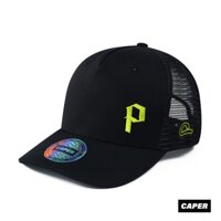 Mũ nón Trucker Cap Caper đen P logo nhiều màu size M-L