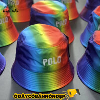 Mũ nón vành bucket Bô Xô Lô sắc màu