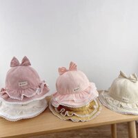 Mũ nón vành rộng cho bé gái hàng quảng châu cao cấp siêu mềm