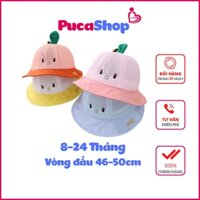 Mũ nón vành tai bèo có quai cho bé trai bé gái xinh 8-24 Tháng kiểu trẻ em Hàn Quốc dễ thương PUCASHOP