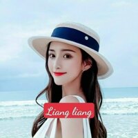 [mũ nữ ]Mũ cói đi biển