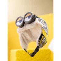 Mũ phi công kính Universal Studios Minions, mũ theo chủ đề anime sang trọng Minions, phụ kiện quần áo ấm áp thời trang