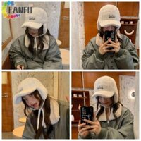 Mũ phi công nữ FANFUZOUZU Thời trang ấm áp cho bé gái