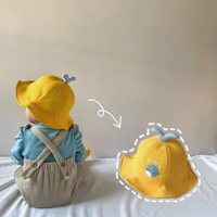 [Mũ] Phong Cách Mới Trẻ Em Phiên Bản Hàn Quốc Mũ Xô Chống Nắng Thêu Dễ Thương