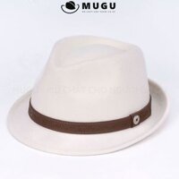 Mũ Phớt Nam 100% Lông Cừu LC14 - Mũ Fedora Nam Hàng Hiệu Nhập Khẩu | MUGU [TẶNG KÈM HỘP CAO CẤP]
