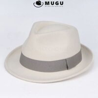 Mũ Phớt Nam Nữ LC15 Chất Liệu Lông Cừu Cao Cấp - Mũ Quý Ông Lịch Lãm |MUGU [TẶNG KÈM HỘP CAO CẤP]