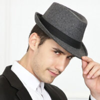 Mũ phớt nỉ phong cách Anh cao cấp, nón phớt nam thời trang