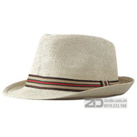 Mũ phớt, Nón Fedora MP01 đẹp, lịch lãm cho nam và nữ - Màu be