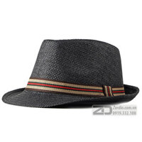 Mũ phớt, Nón Fedora MP01 đẹp, lịch lãm cho nam và nữ - Màu đen