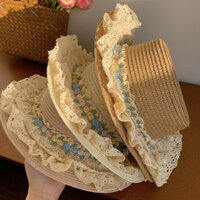 Mũ Rơm Ren Gothic Gothic Pháp