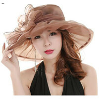 Mũ Rộng Vành Gấp Gọn Nón Rộng Vành Đi Biển - DONA21012803 - nâu