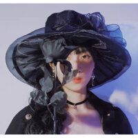 Mũ Rộng Vành Gấp Gọn Nón Rộng Vành Đi Biển - DONA21012803 - Đen