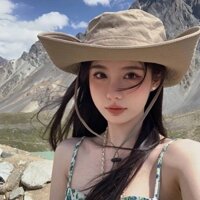 Mũ rộng vành nam nữ chất liệu Coton, mũ che nắng đi du lịch, thời trang, leo núi