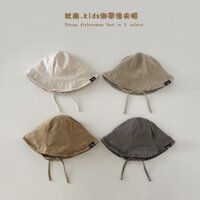 Mũ rộng vành phong cách Hàn Quốc cho bé trai bé gái | Bão Order
