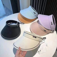 Mũ rộng vành thời trang nón nữ nửa đầu đi biển du lịch chống nắng chống UV trẻ trung năng động gấp gọn tiện lợi DK5T5