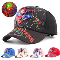 Mũ siêu nhân nhện đèn led cho bé mẫu giáo từ 3 đến 5 tuổi