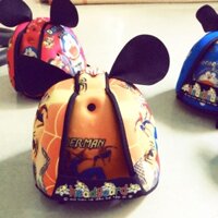 Mũ siêu nhân nhện kute (mũ bảo vệ đầu)