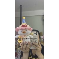 Mũ sinh nhật bằng len