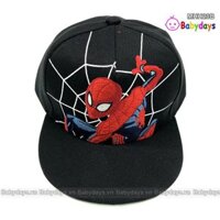Mũ snapback siêu nhân trẻ em MHH20B ( Đen )