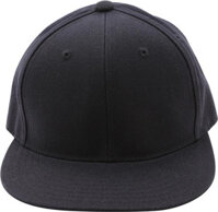 Mũ Snapback trơn, Nón Hiphop không thêu họa tiết, mũ lưỡi trai nam hiphop thời trang cá tính - Hạnh Dương - Đen