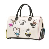 MU Sports Women 703V6205 Boston Bag White