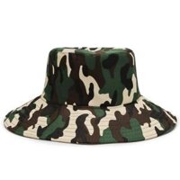 Mũ tai Bèo họa tiết màu Rằn Ri chống nắng đi biển vận động ngoài trời cho Nam Nữ - Rằn Ri xanh đậm