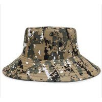 Mũ tai Bèo họa tiết màu Rằn Ri chống nắng đi biển vận động ngoài trời cho Nam Nữ - Kaki mẫu 2