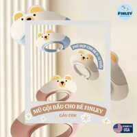 Mũ tắm Nón tắm chắn nước xuất Hàn cho bé mũ gội đầu Finley