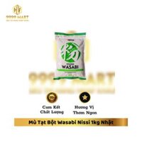 Mù Tạt Bột Wasabi Nissi 1kg Nhật