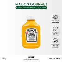 MÙ TẠT VÀNG HEINZ YELLO MUSTARD (255g)