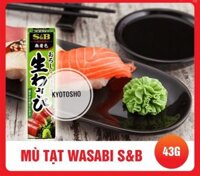 Mù tạt Wasabi S&B 43g