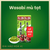 Mù Tạt Wasabi S&B Cay Thật Combo 10 chai, Thơm Đậm, Ăn Kèm Sushi & Hải Sản - Lý Hòa Ký