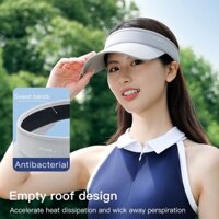 Mũ thể thao nam, nữ, mũ lưỡi trai nửa đầu, chống nắng chống tia UV ngoài trời tâp thể thao , tennis, golf, pickleball