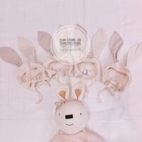 Mũ thỏ Peekaboo - trắng