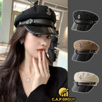 Mũ Thuỷ Thủ nữ nón beret thời trang mùa Đông phong cách Hàn Quốc